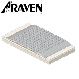 Raven RP137 Threshold Plates Door Seal Clear Anodized 1M Length